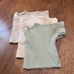 The Simple Folk Ribbed Crop top 12/18